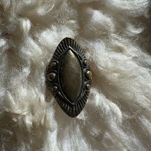 Cosmic vibe Gold-Tone Statement Ring